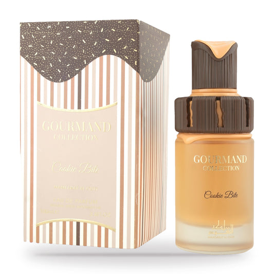 Cookie Bite by Mamlakat Al Oud 100ml bottle and box
