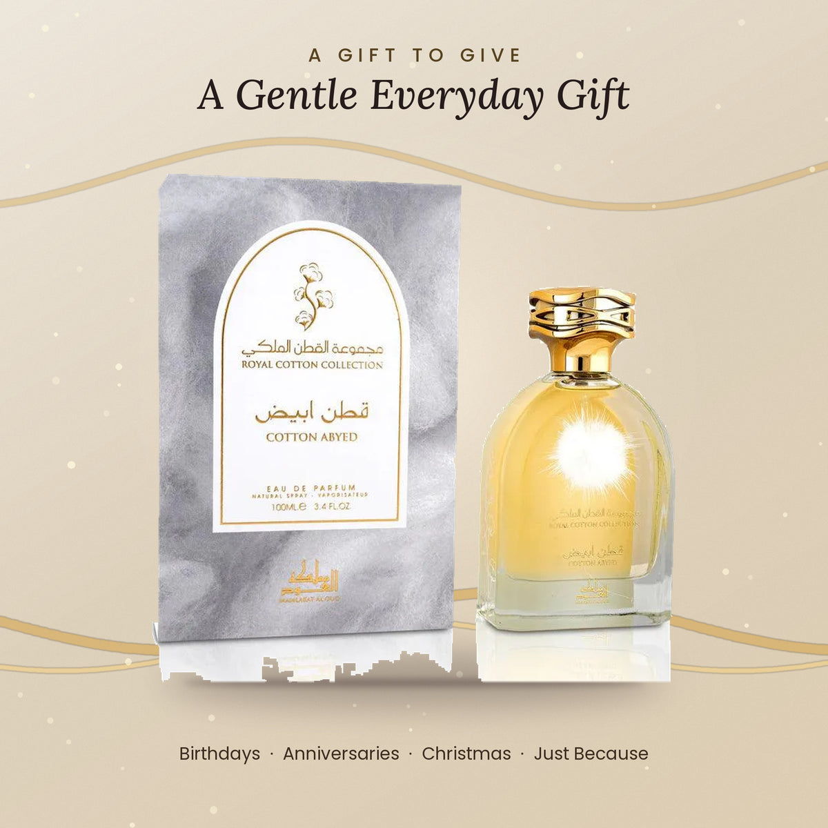 Cotton Abyed (Royal Cotton Collection) gift ready perfume