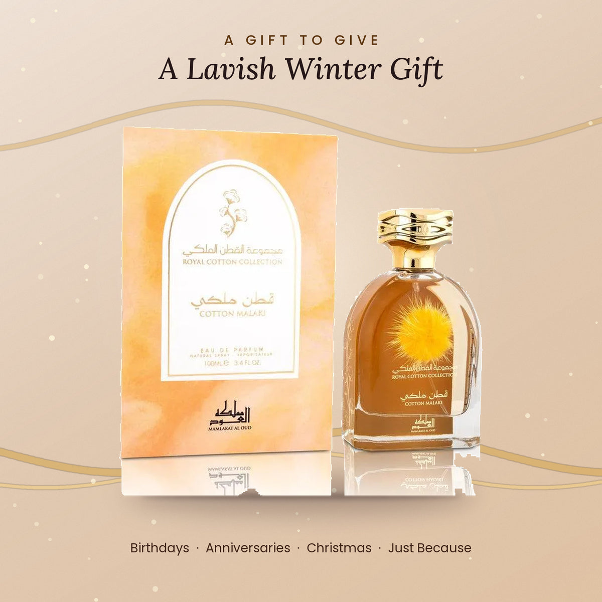 Cotton Malaki (Royal Cotton Collection) gift ready perfume