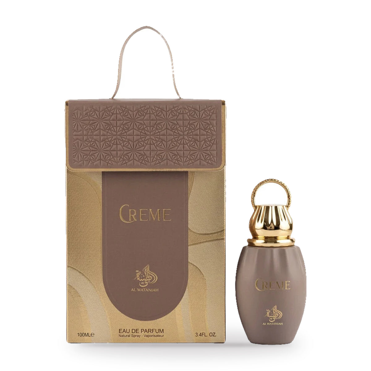 Crème by Al Wataniah 100ml bottle and box