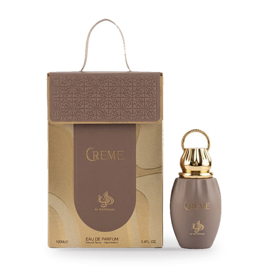 Crème by Al Wataniah 100ml bottle and box