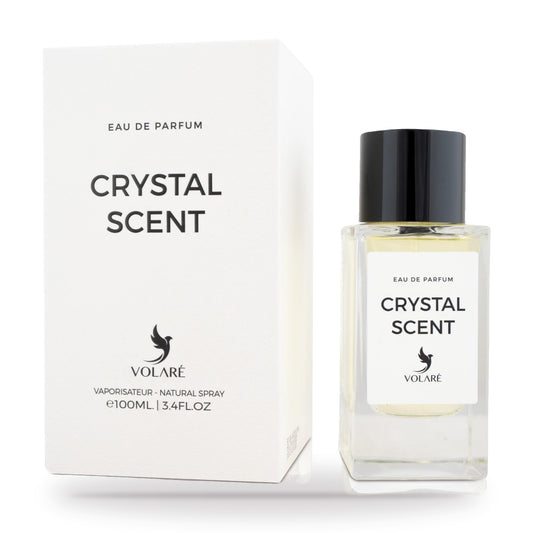 Crystal Scent by Volare 100ml bottle and box