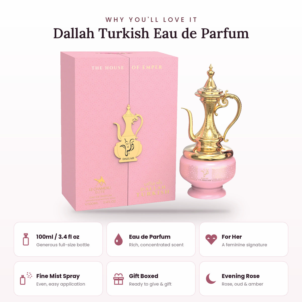 Dallah Turkish key features