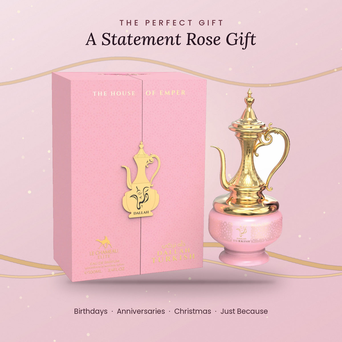Dallah Turkish gift ready perfume