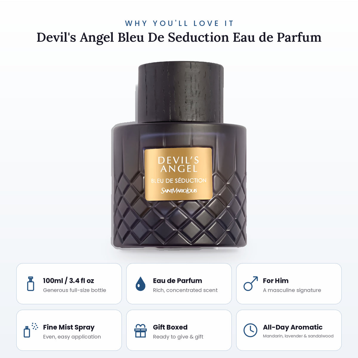 Devil's Angel Bleu De Seduction key features