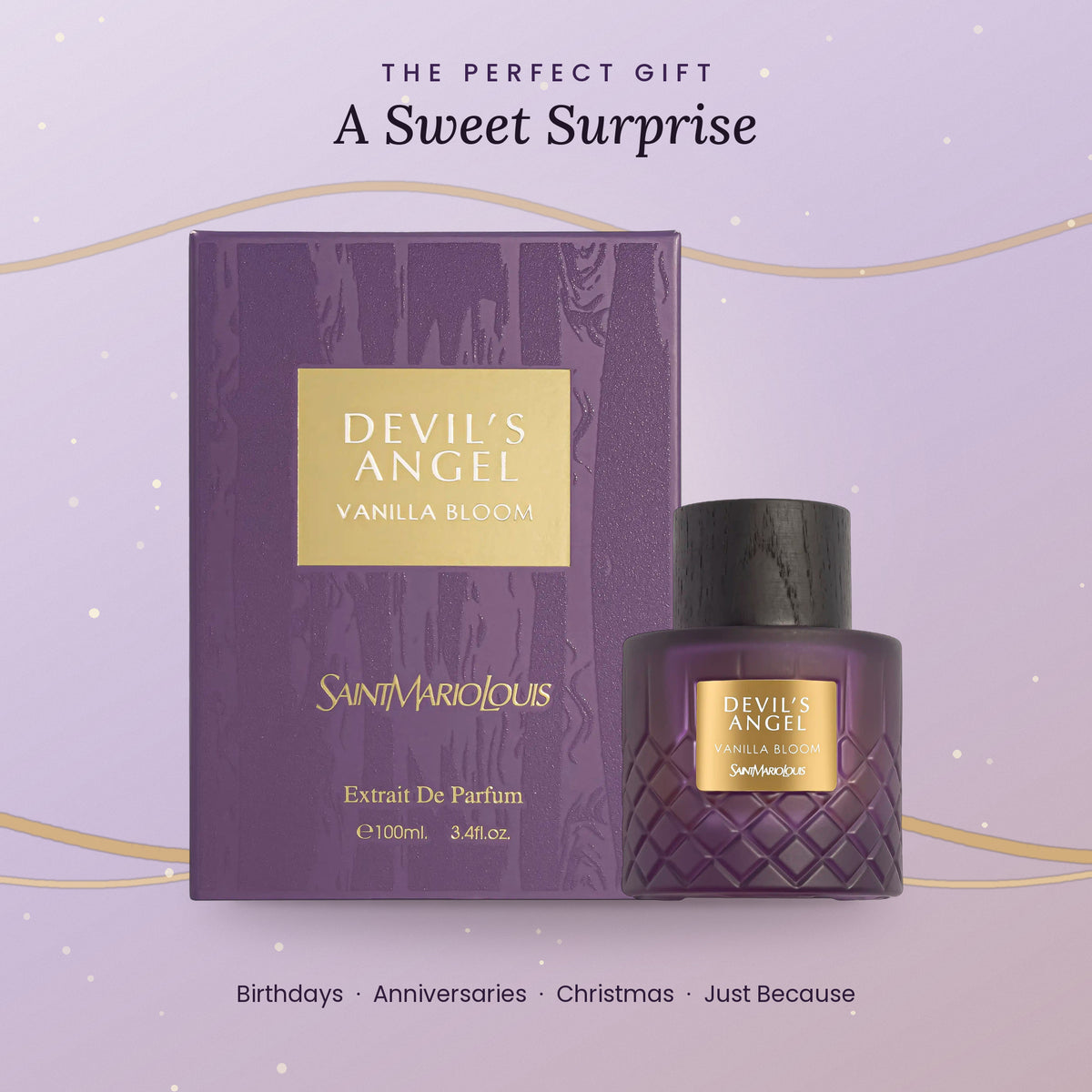 Devil's Angel Vanilla Bloom gift ready perfume