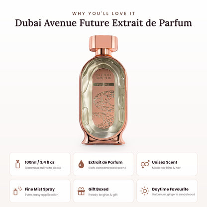 Dubai Avenue Future key features