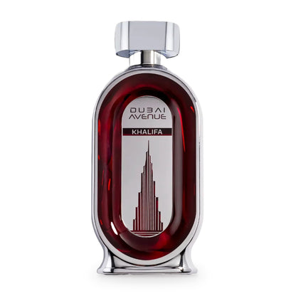 Dubai Avenue Khalifa by Shaikh Saeed 100ml bottle and box