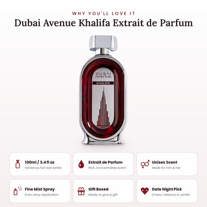 Dubai Avenue Khalifa key features