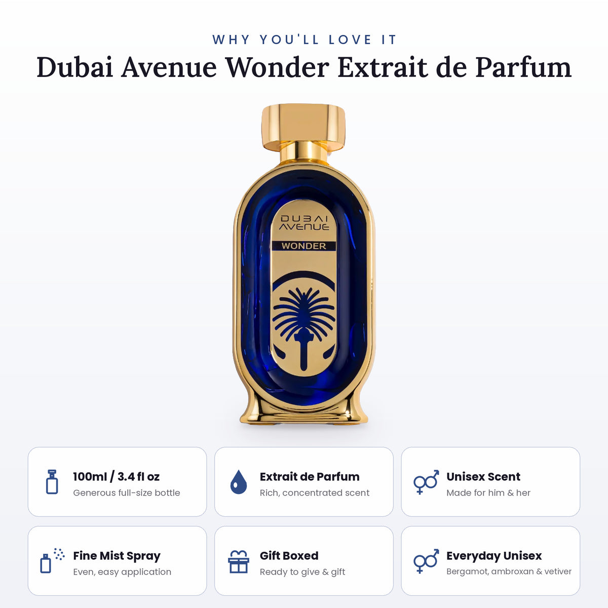 Dubai Avenue Wonder key features