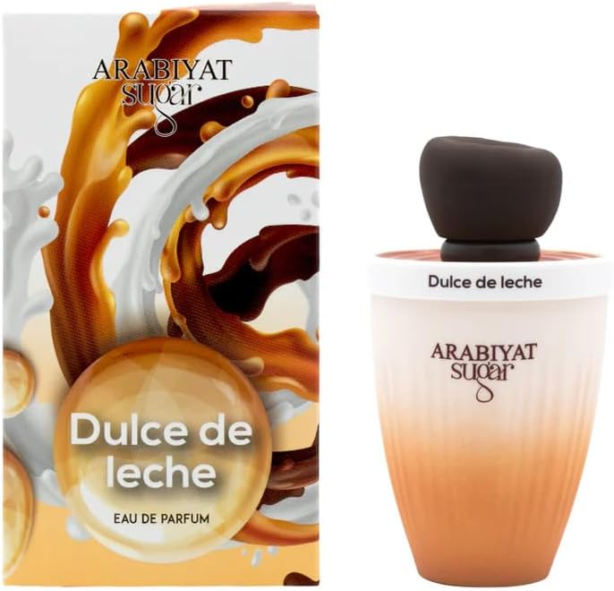 Arabiyat Sugar Dulce de Leche EDP Eau de Parfum For Men & Women Unisex Fragrance 100 ml, Made in UAE