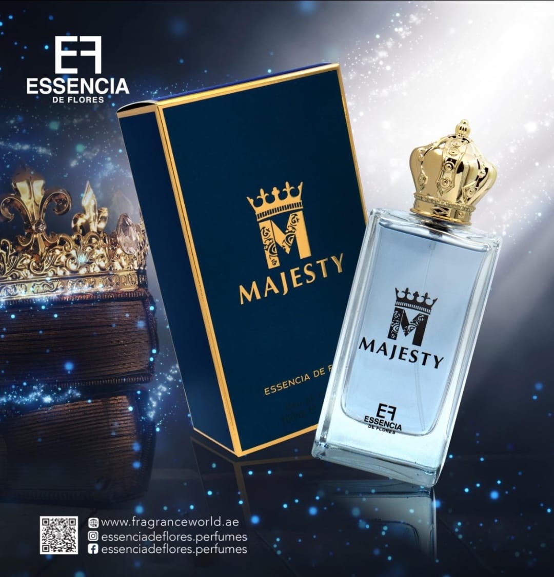 Fragrance World Essencia De Flores Majesty Eau De Parfum 100ml Perfume Fragrance Spray