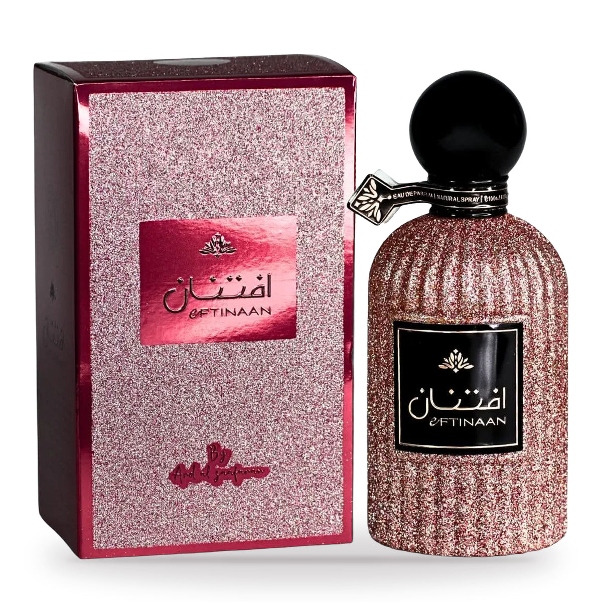 Eftinaan by Mamlakat Al Oud 100ml bottle and box