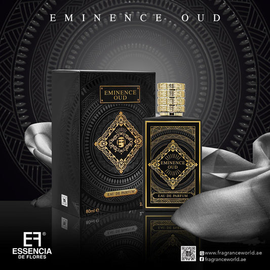 Fragrance World Essencia De Flores Eminence Oud Eau De Parfum 80ml Perfume Fragrance Spray