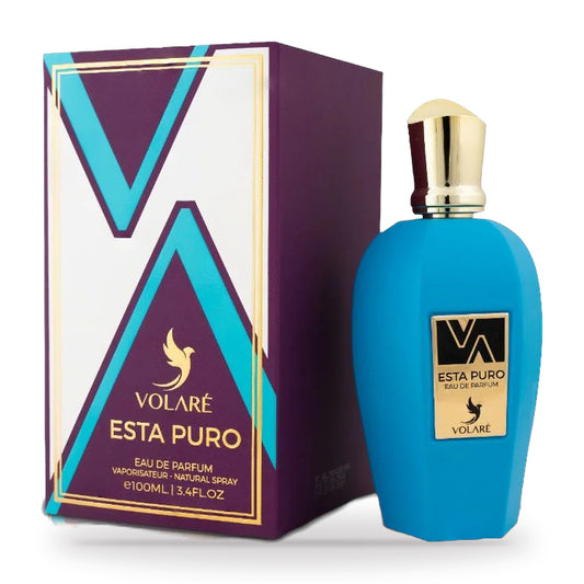 Esta Puro by Volare 100ml bottle and box
