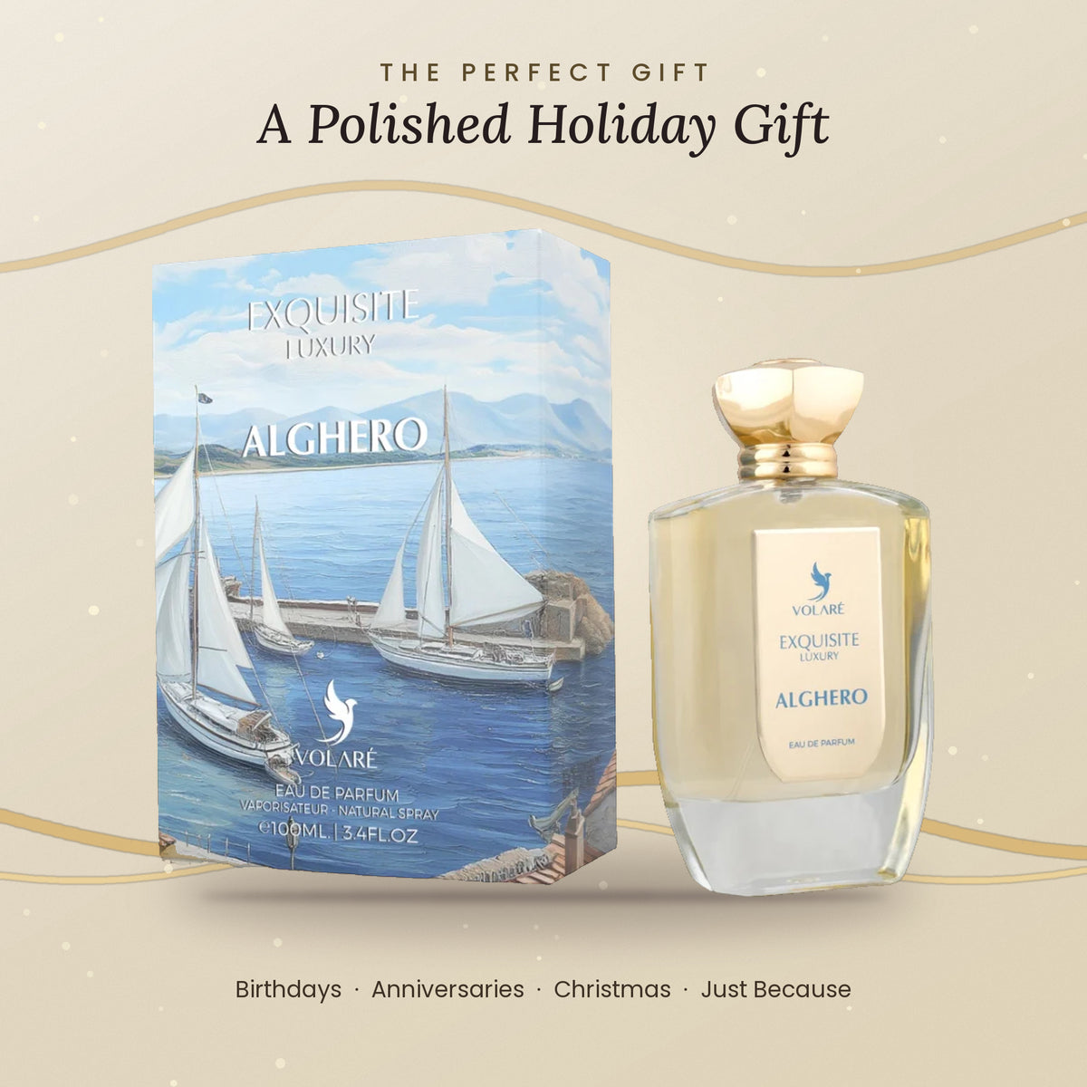Exquisite Luxury Alghero gift ready perfume