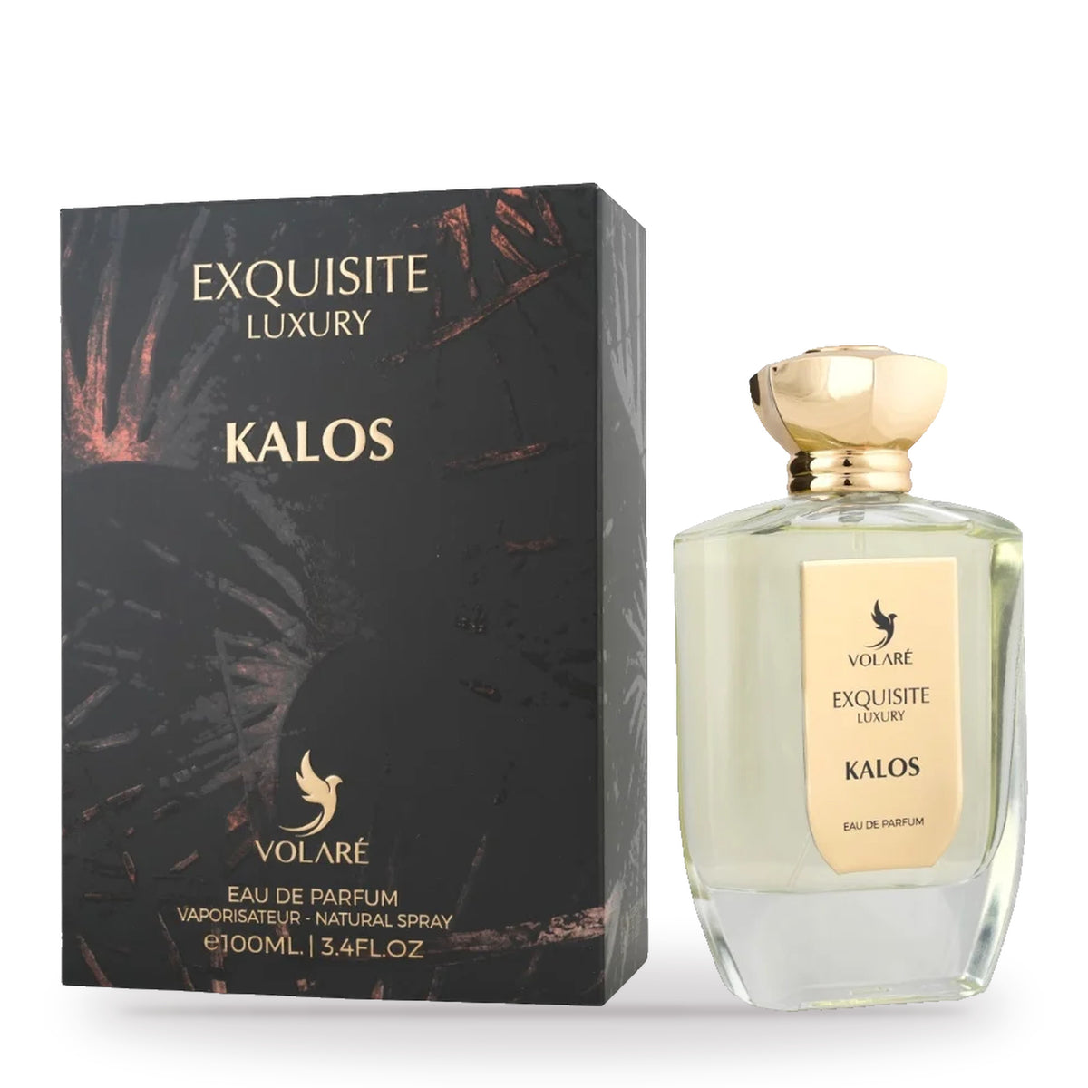 Exquisite Luxury Kalos by Volare 100ml bottle and box
