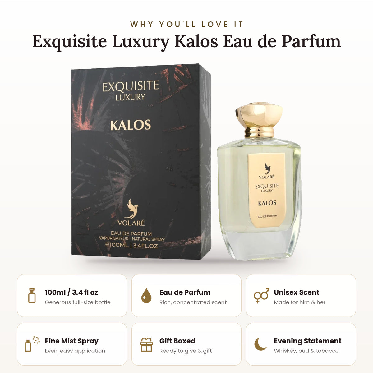 Exquisite Luxury Kalos key features