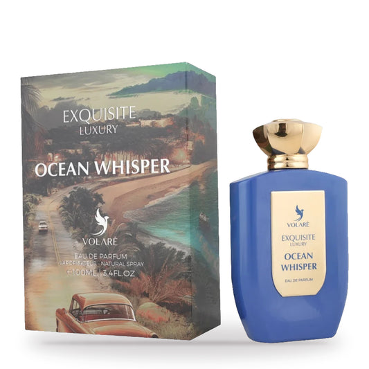 Exquisite Luxury Ocean Whisper by Volare 100ml bottle and box