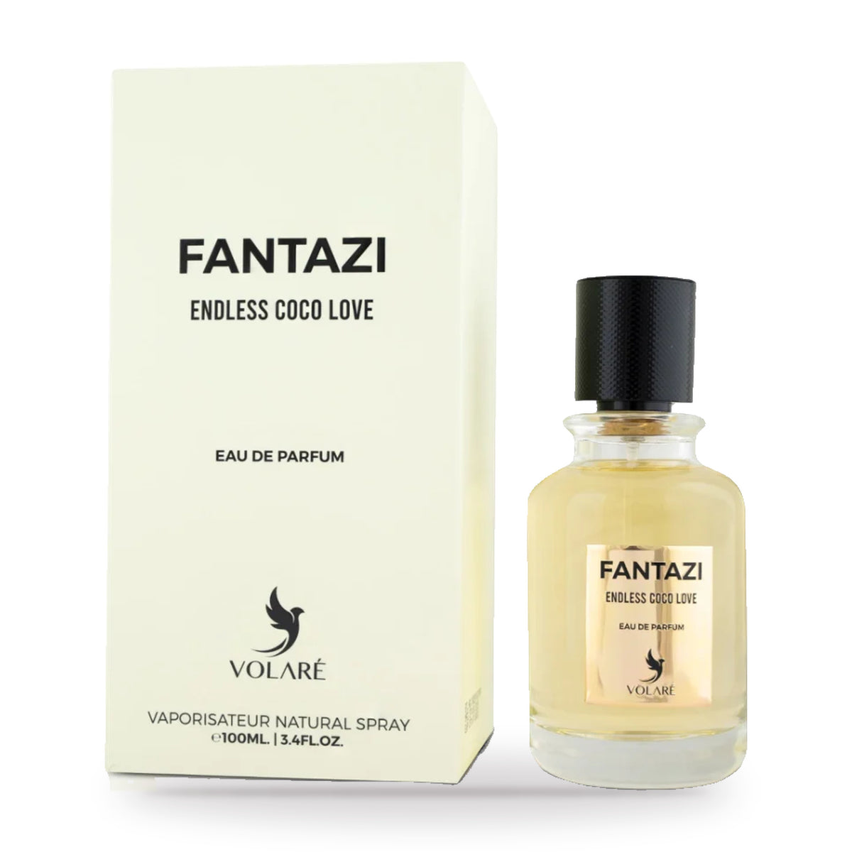 Fantazi Endless Coco Love by Volare 100ml bottle and box