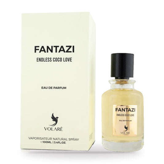 Fantazi Endless Coco Love by Volare 100ml bottle and box