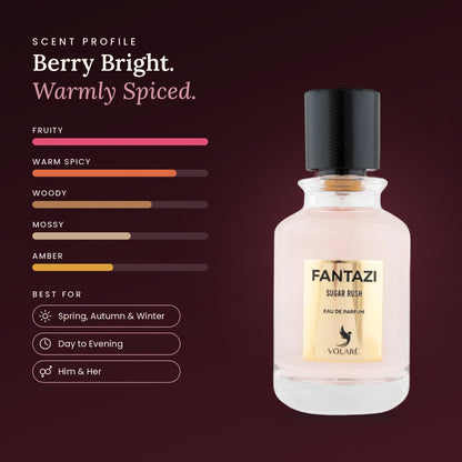 Fantazi Sugar Rush scent profile