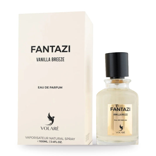 Fantazi Vanilla Breeze by Volare 100ml bottle and box