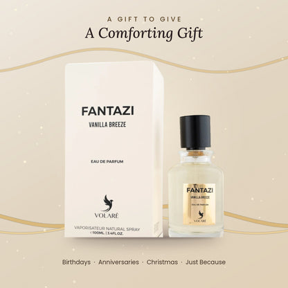 Fantazi Vanilla Breeze gift ready perfume