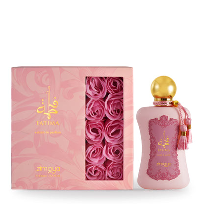 Fatima Pink by Zimaya 100ml bottle and box