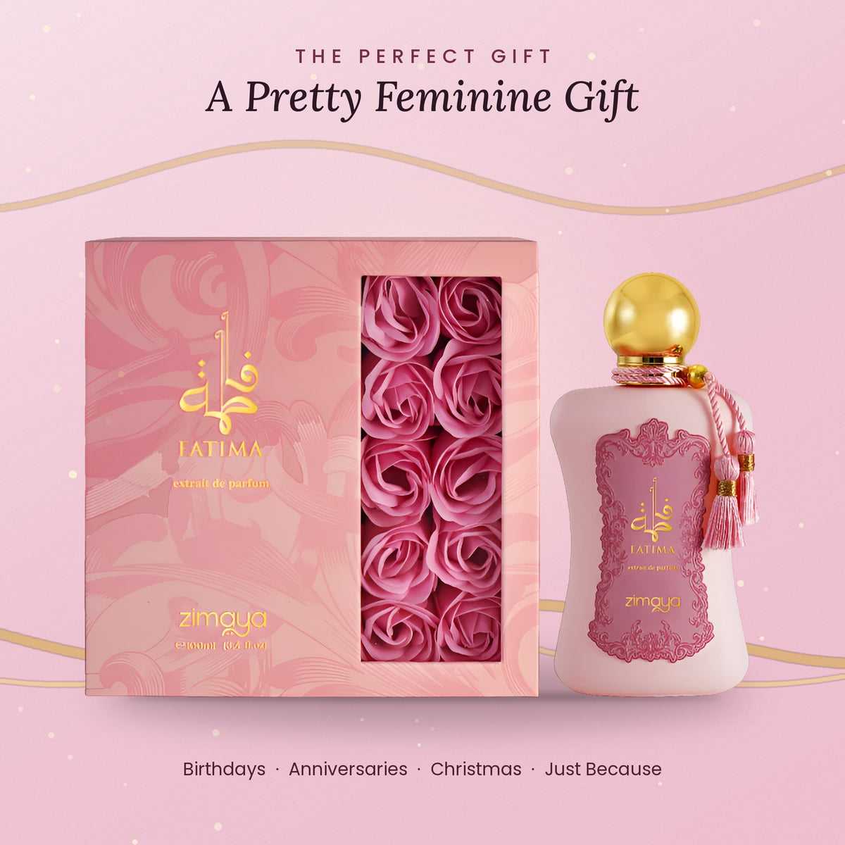 Fatima Pink gift ready perfume