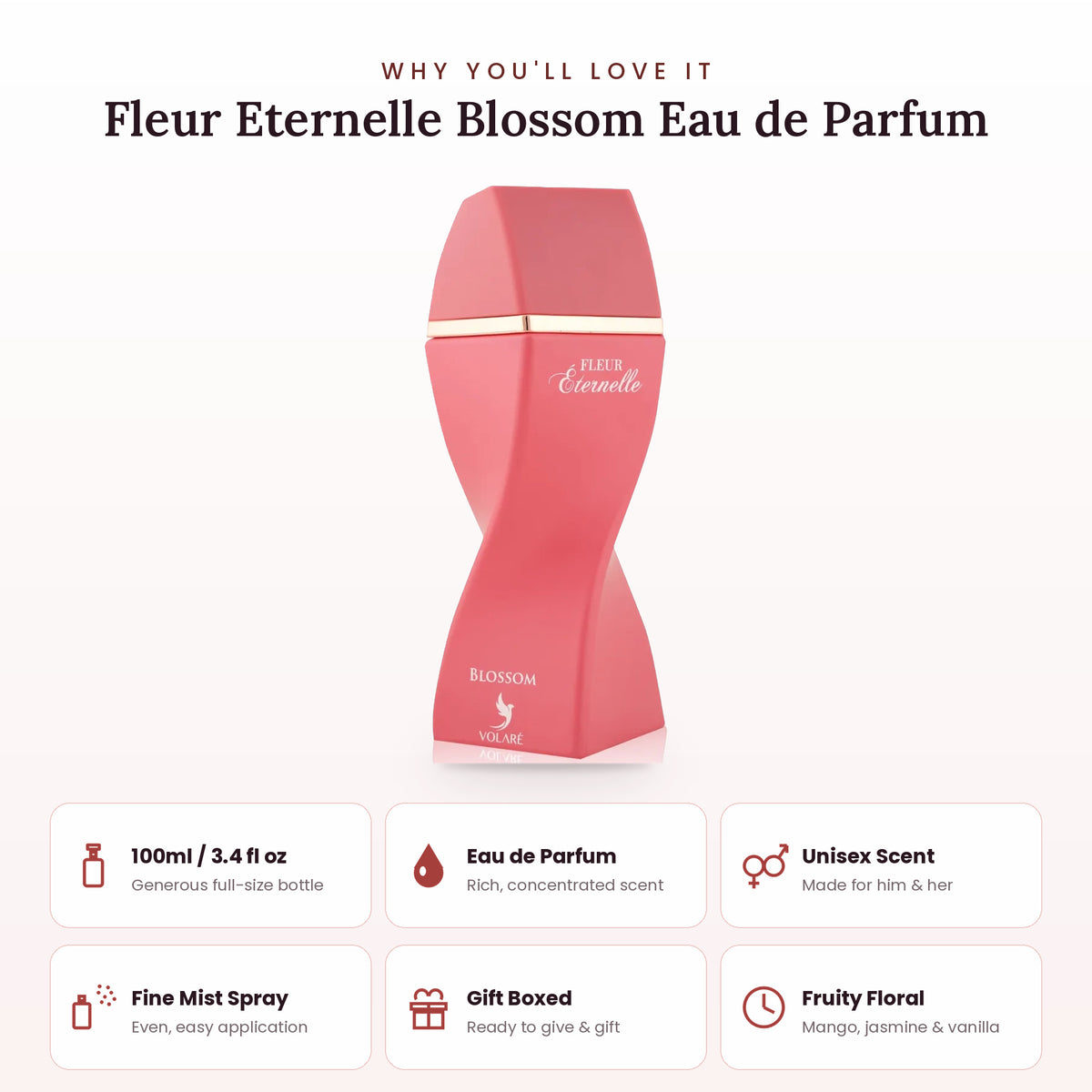 Fleur Eternelle Blossom key features