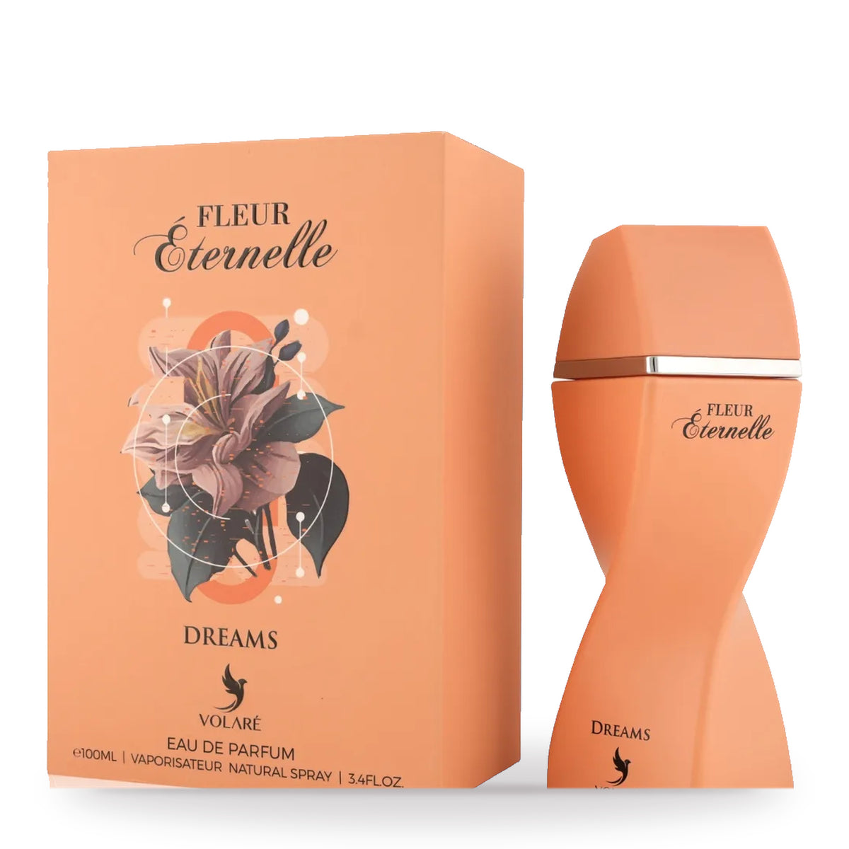 Fleur Eternelle Dreams by Volare 100ml bottle and box