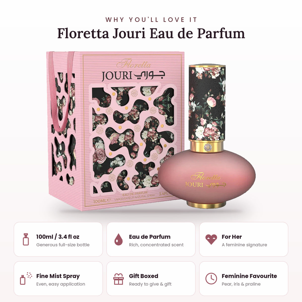 Floretta Jouri key features