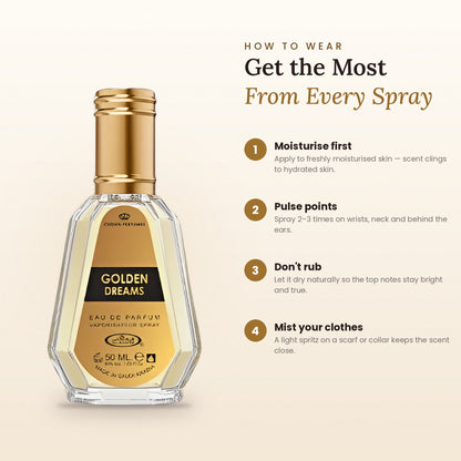 How to wear Golden Dreams