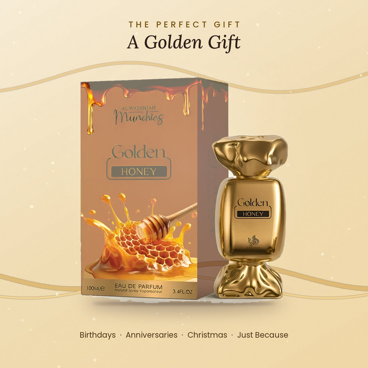 Golden Honey gift ready perfume
