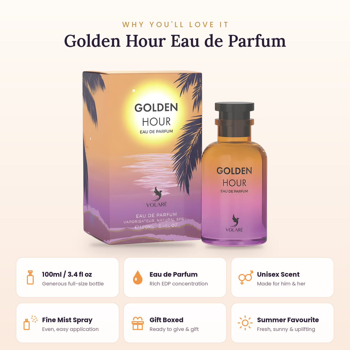 Golden Hour key features