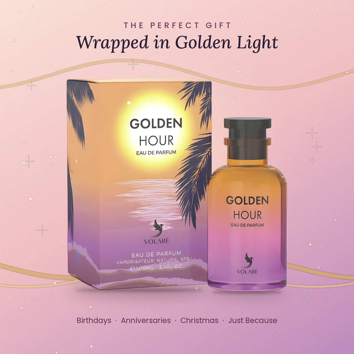 Golden Hour gift ready perfume