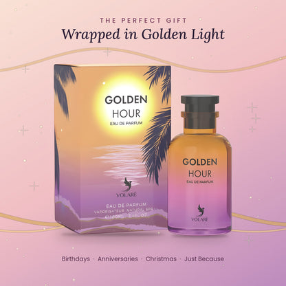 Golden Hour gift ready perfume