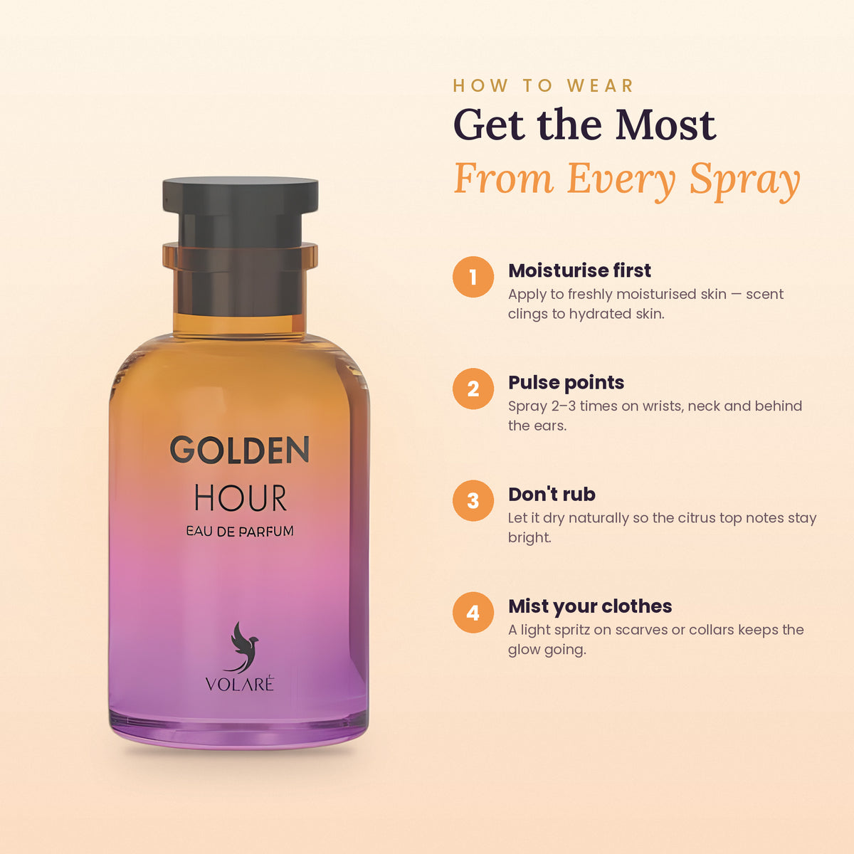 How to wear Golden Hour