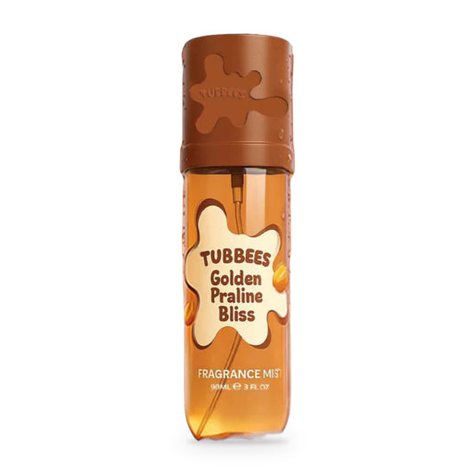 Golden Praline Bliss by Tubbees 90ml bottle and box