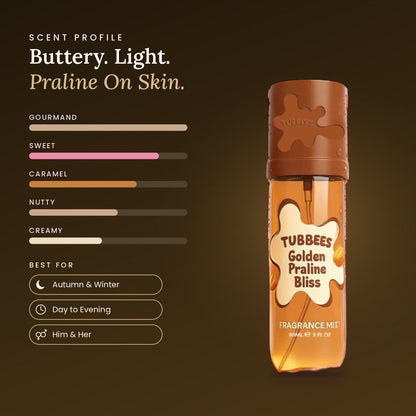 Golden Praline Bliss scent profile