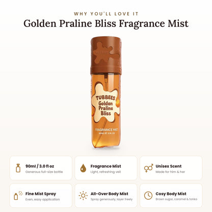 Golden Praline Bliss key features