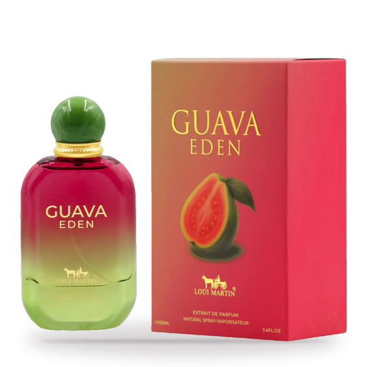 Guava Eden by Loui Martin 100ml bottle and box