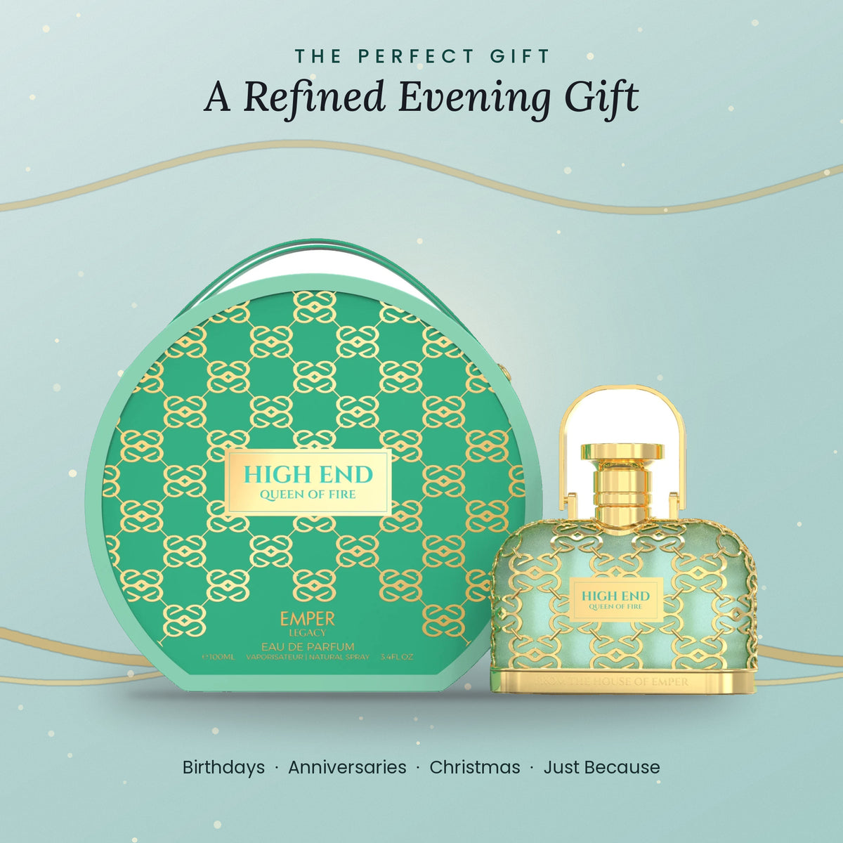 High End Queen of Fire gift ready perfume