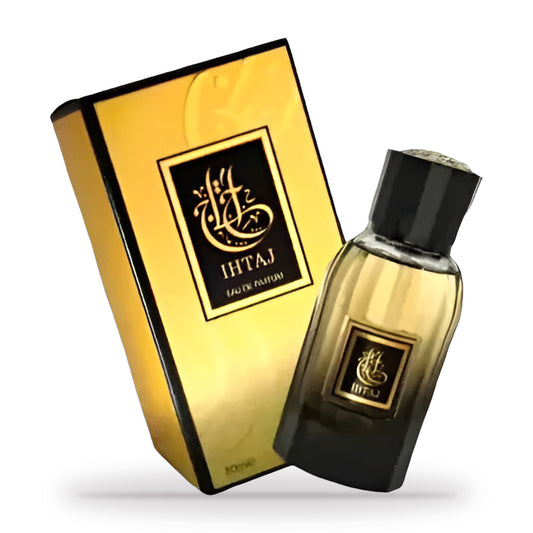 Ihtaj by Athoor Al Alam 80ml bottle and box
