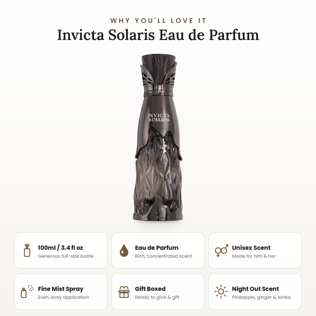 Invicta Solaris key features