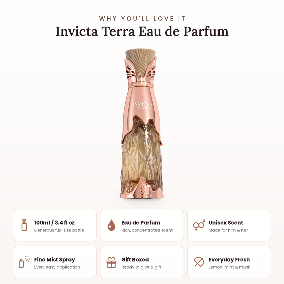 Invicta Terra key features