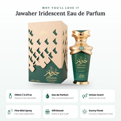 Jawaher Iridescent key features