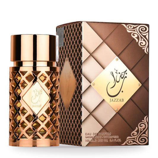 Jazzab Gold by Ard Al Zaafaran 100ml bottle and box
