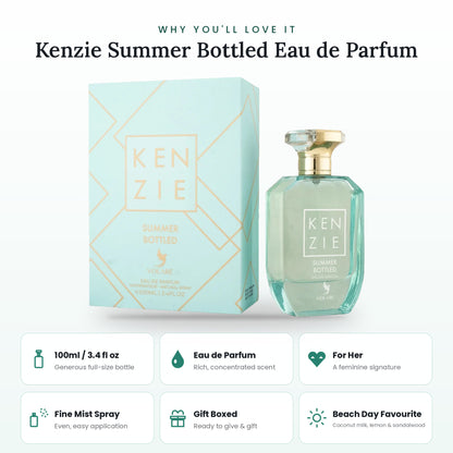 Kenzie Summer Bottled key features